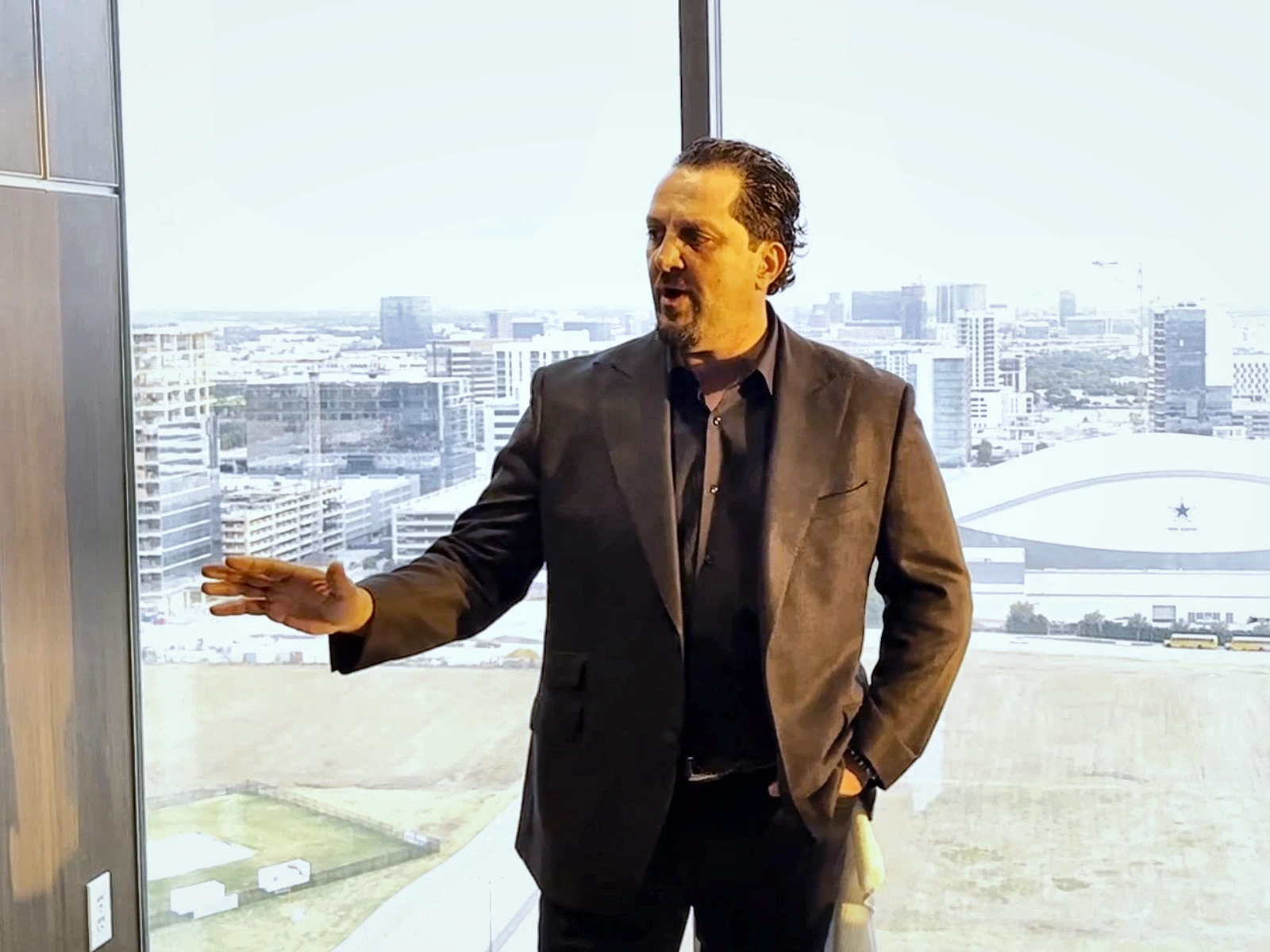 Tony Kurtulan, sales keynote speaker, presenting at The Star in Frisco, Texas